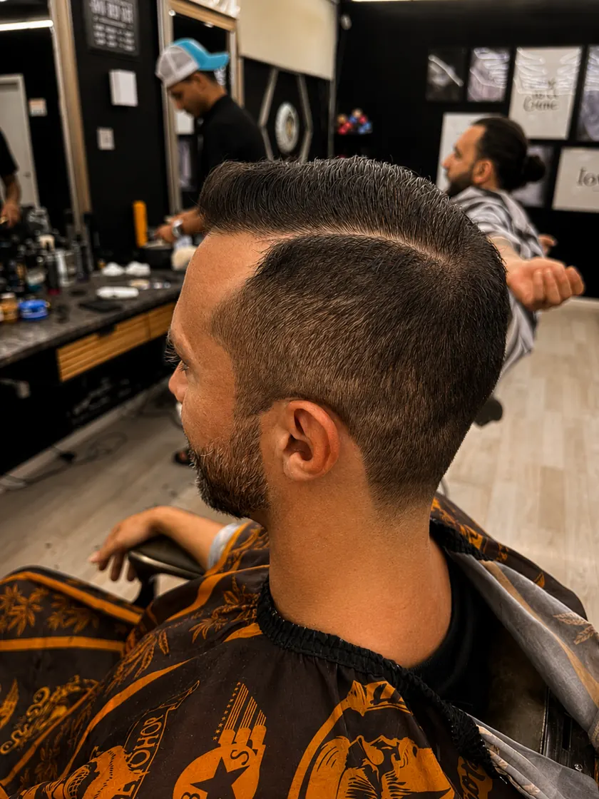 Short fade with clean lines