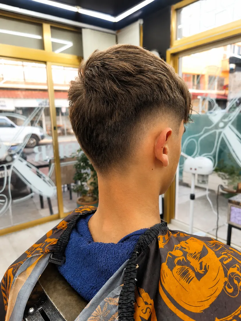 Youth taper with light texture