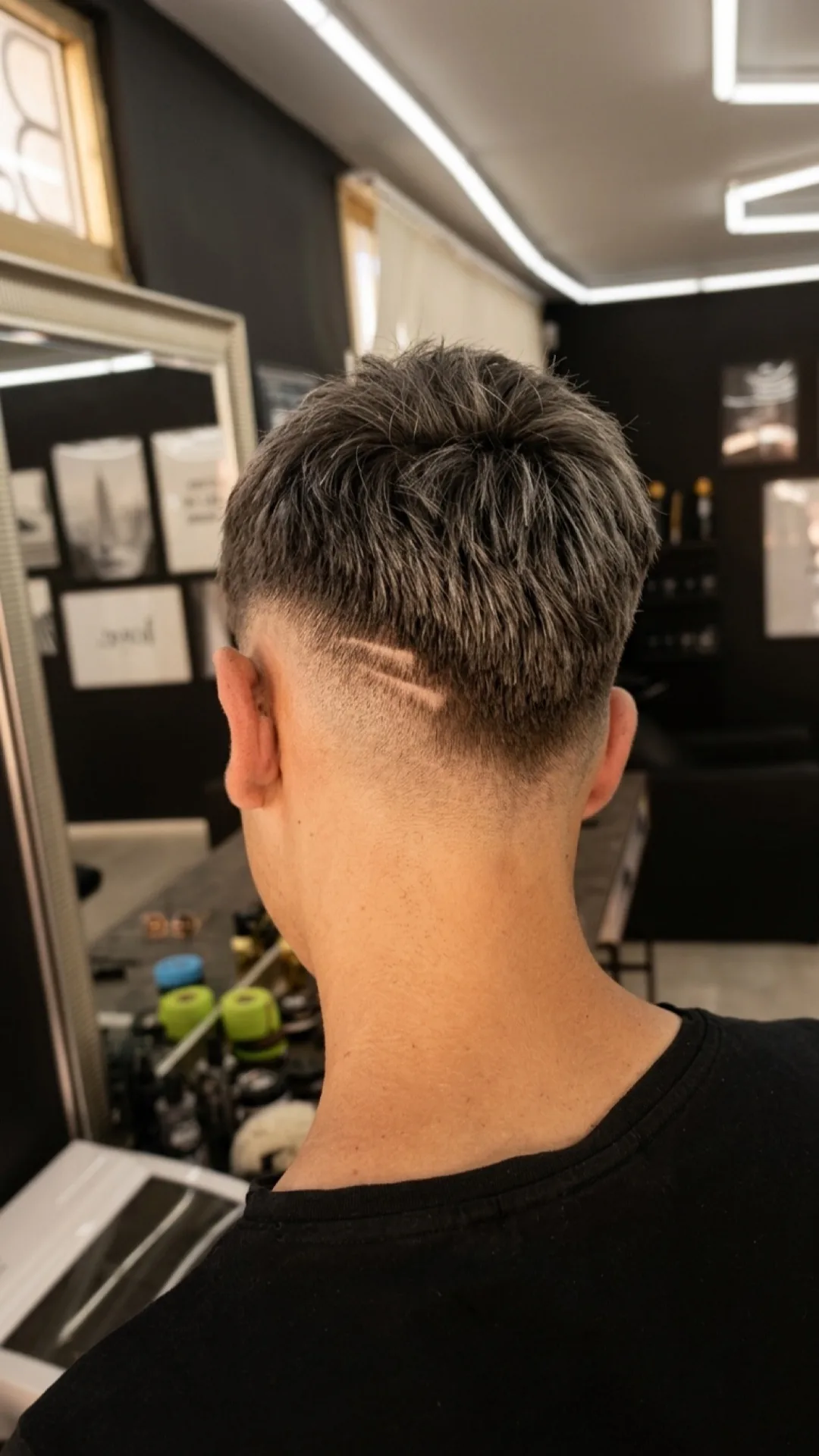 A finished skin fade — Marino Barbero, Kato Paphos